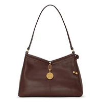 Maire Smooth Leather Shoulder Bag