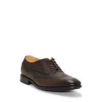 CKarl Wingtip Leather Dress Shoes