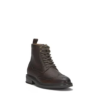 Jaycob Cuero Wingtip Ankle Boots