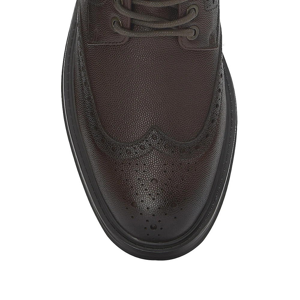 Jaycob Cuero Wingtip Ankle Boots