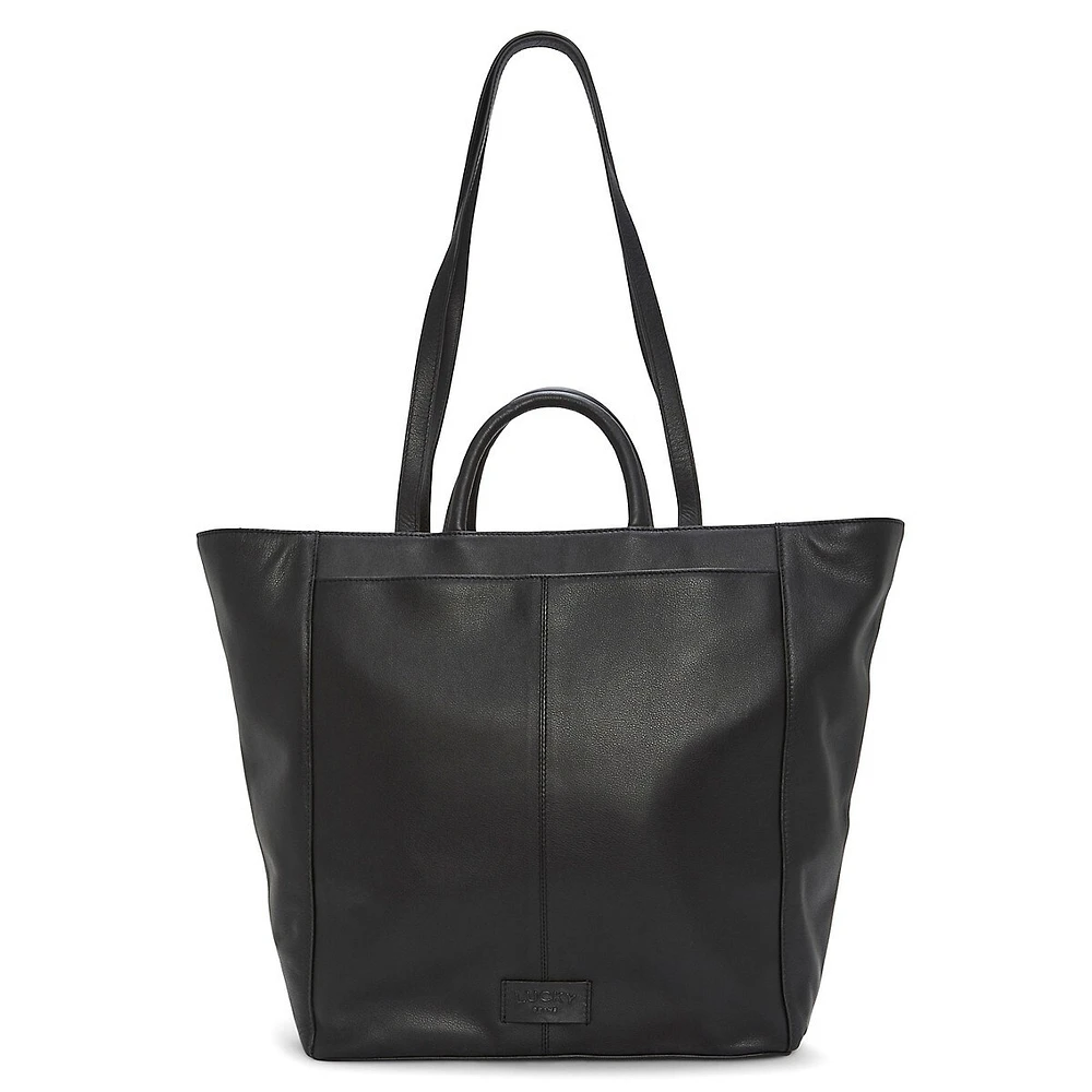 Sac fourre-tout en cuir Sina