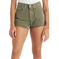 501 Original High-Rise Jean Shorts Dusty Lichen Short