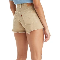 501 Original High-Rise Jean Shorts Dusty Safari