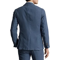 Modern-Fit Linen Suit Jacket