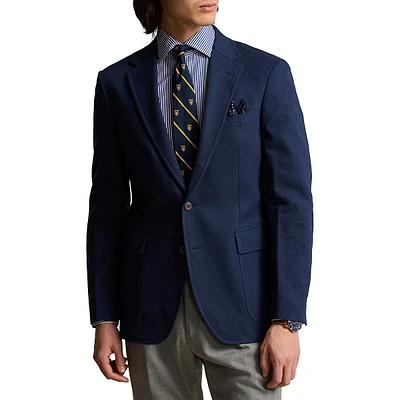 Modern-Fit Herringbone Tweed Sportcoat