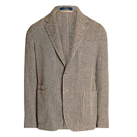 Modern-Fit Linen Herringbone Sportcoat