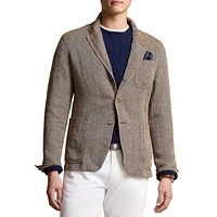 Modern-Fit Linen Herringbone Sportcoat