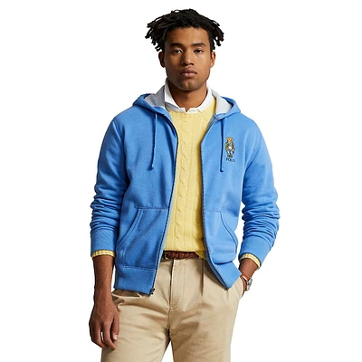 Polo Bear Fleece Full-Zip Hoodie