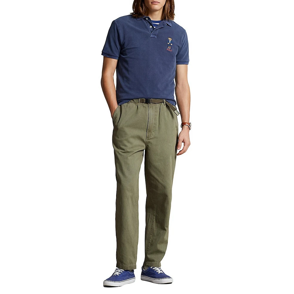 Relaxed-Fit Twill Hiking Pants