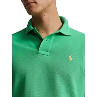 Classic-Fit Iconic Mesh Polo Shirt