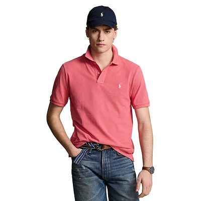Slim-Fit Mesh Polo Shirt