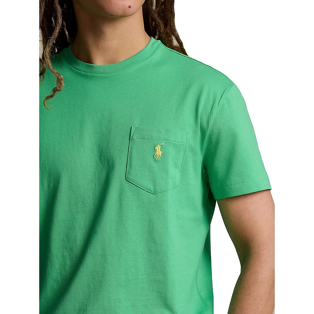 Classic-Fit Jersey Pocket T-Shirt