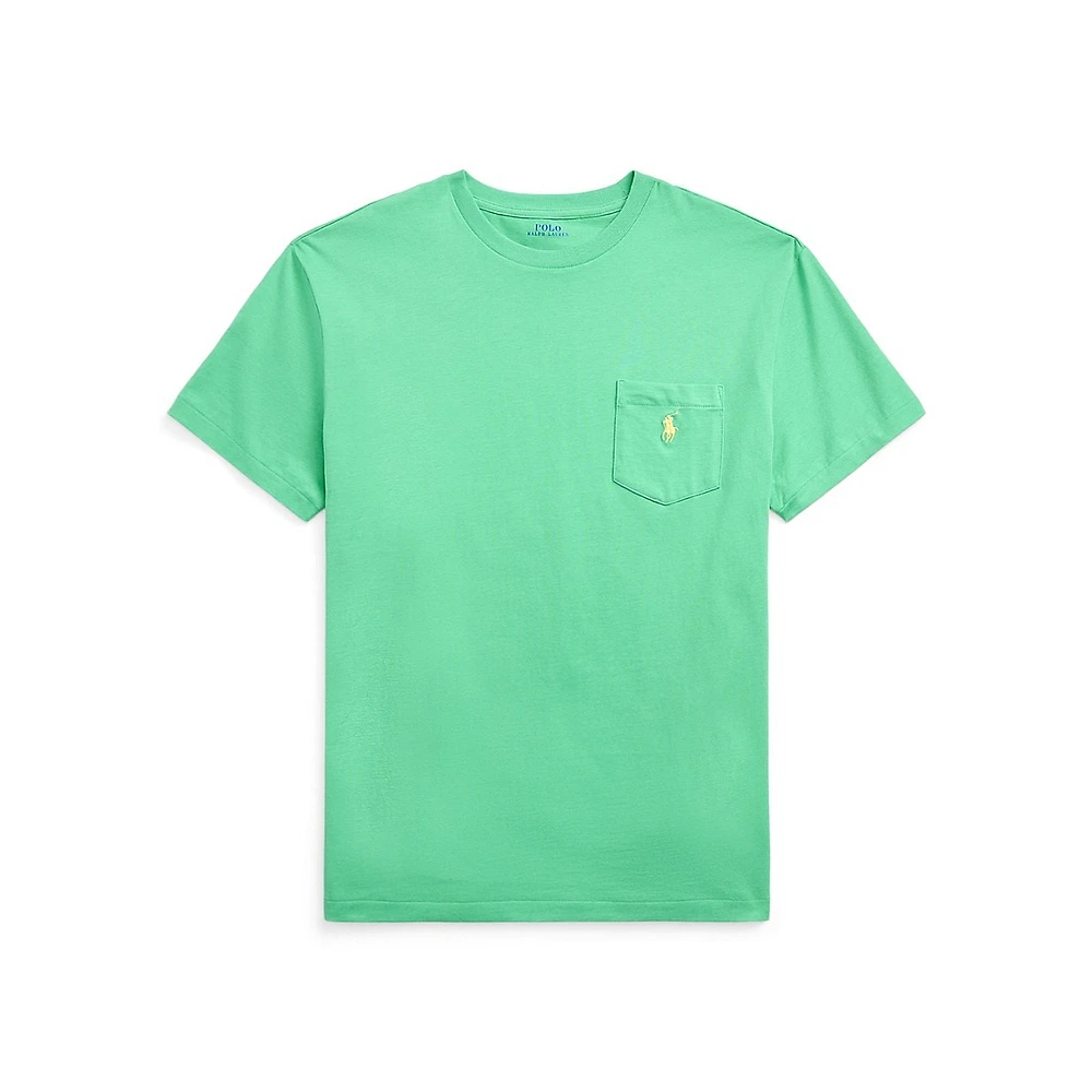 Classic-Fit Jersey Pocket T-Shirt