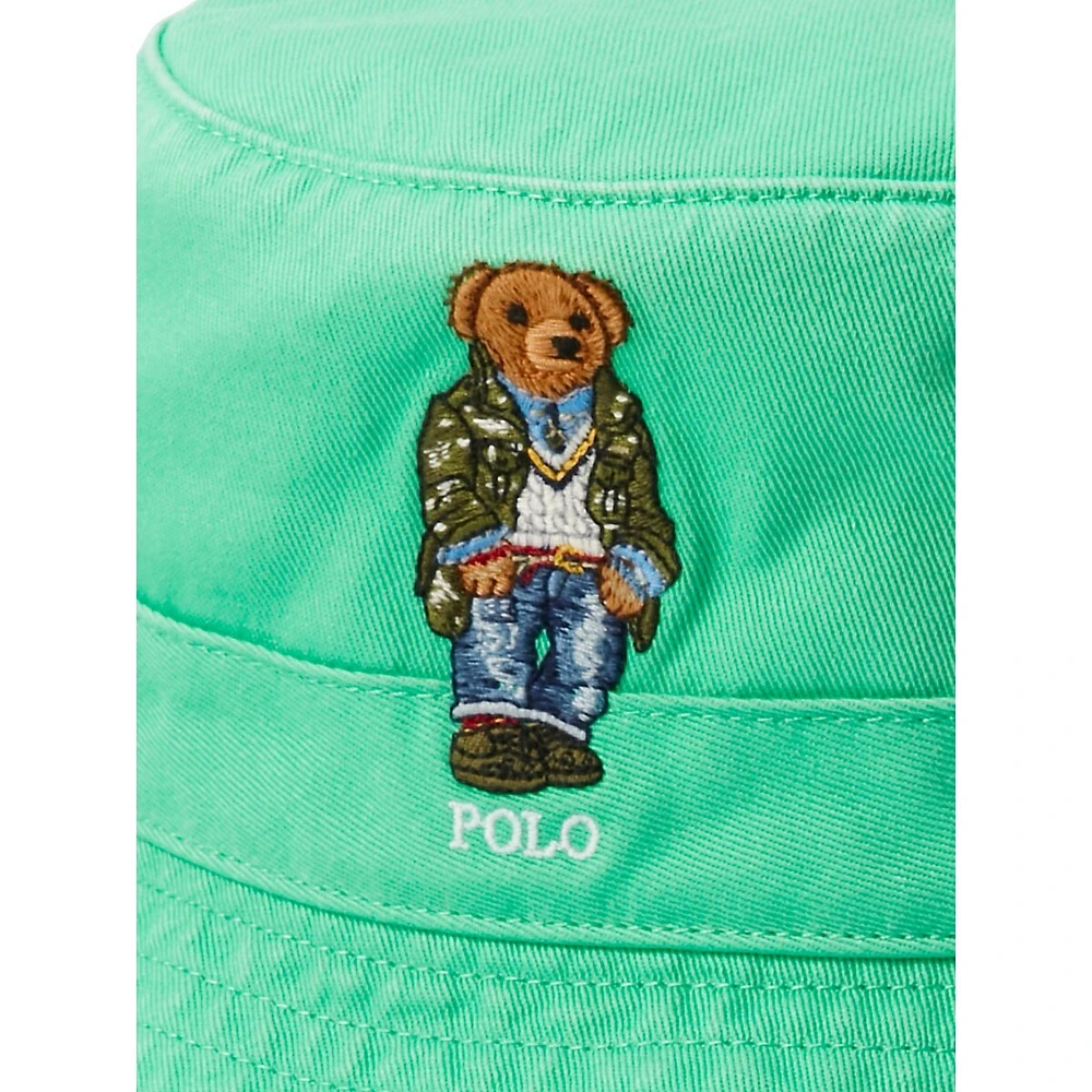 Polo Bear Twill Bucket Hat