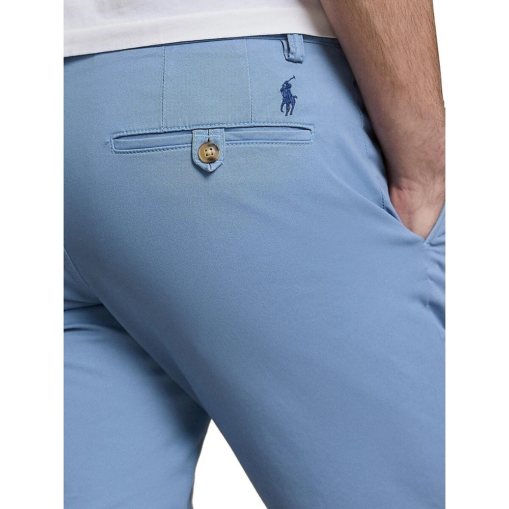 Stretch Slim-Fit Chino Shorts