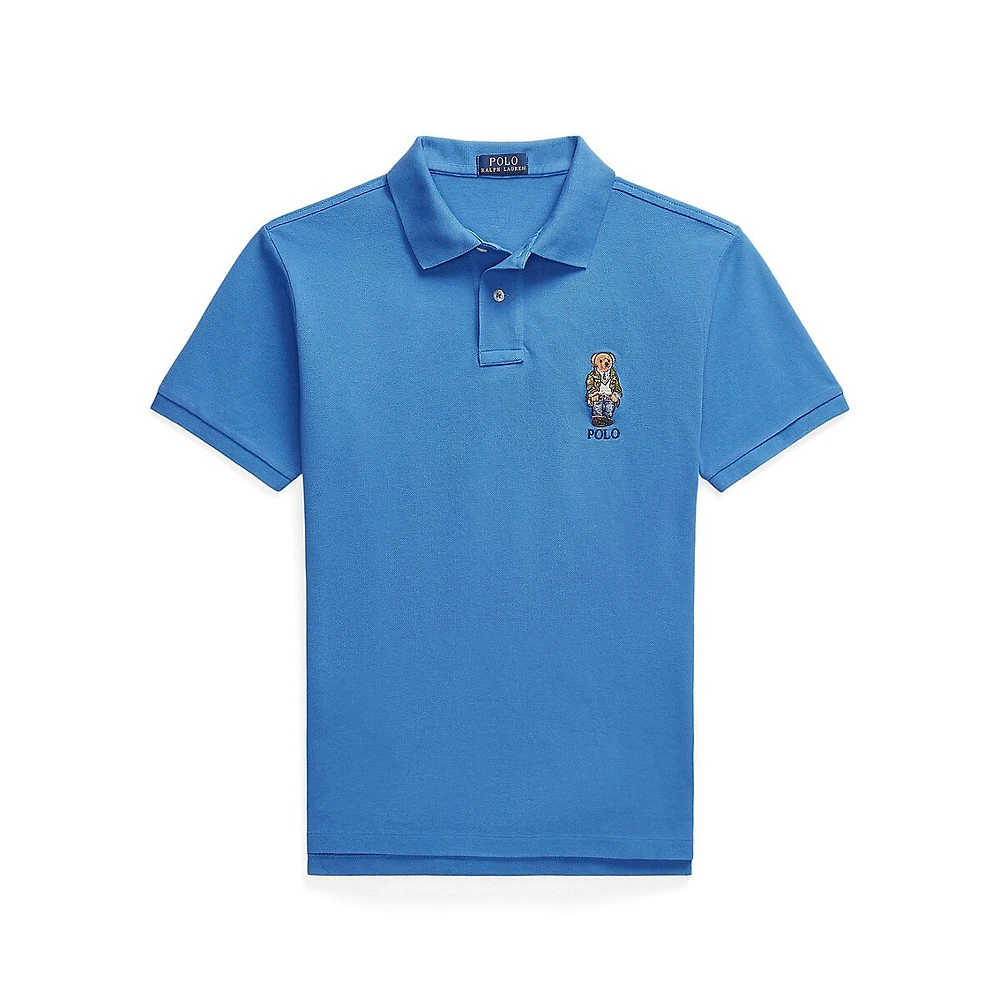 Custom Slim Fit Polo Bear Shirt