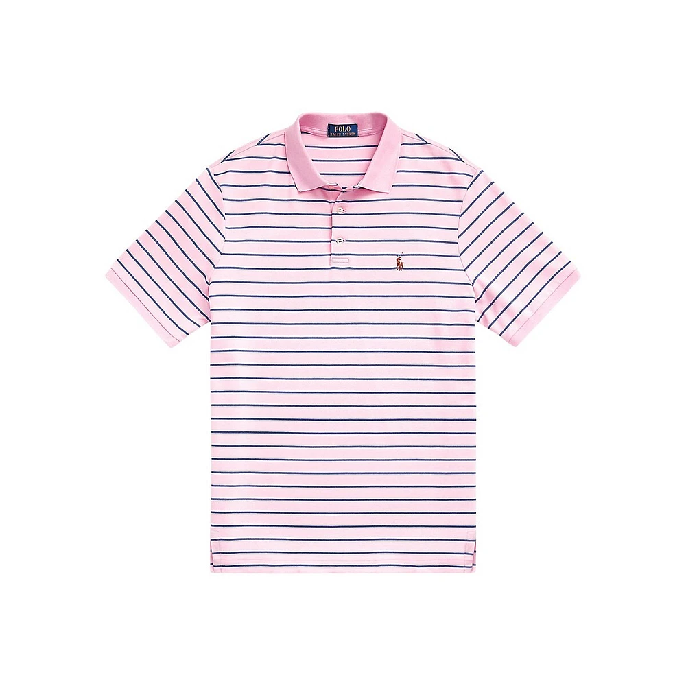 Classic-Fit Striped Polo Shirt