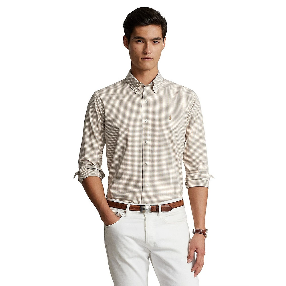 Classic-Fit Poplin Shirt