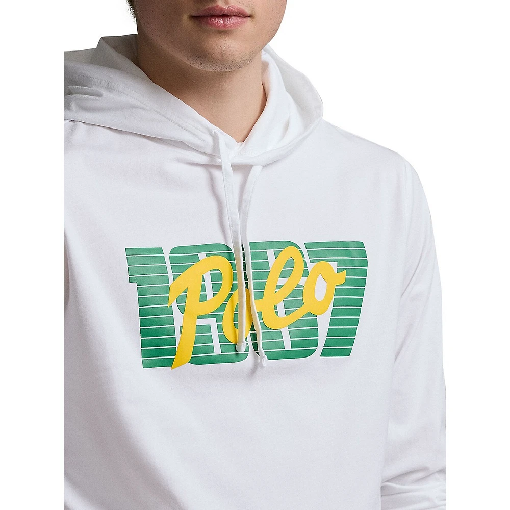 Logo Jersey Hooded T-Shirt