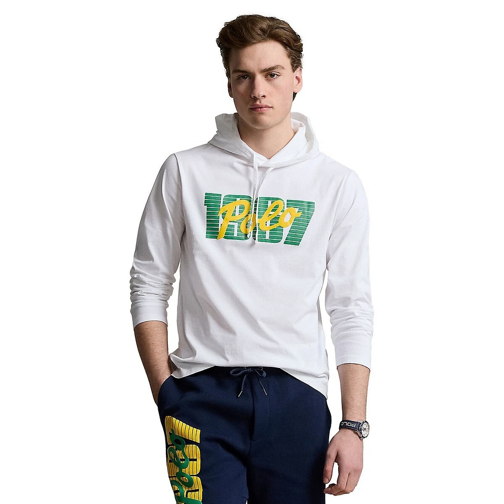 Logo Jersey Hooded T-Shirt