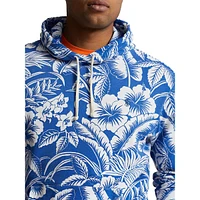 Tropical Floral Spa Terry Hoodie