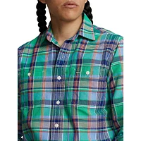 Plaid Pocket Shirt