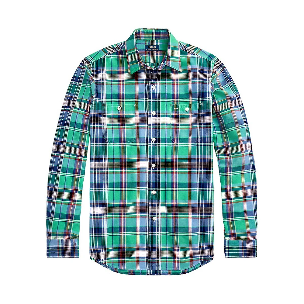 Plaid Pocket Shirt