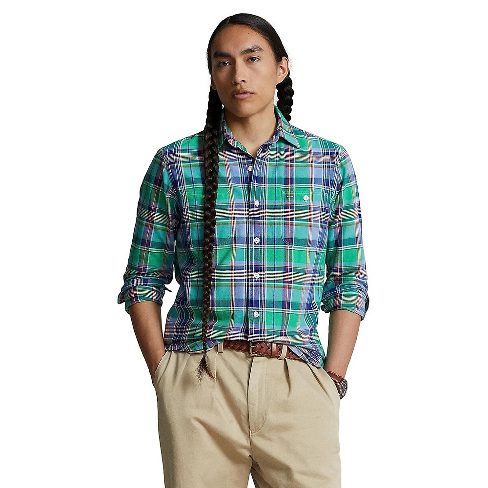 Plaid Pocket Shirt