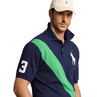 Big & Tall Pony Mesh Polo Shirt