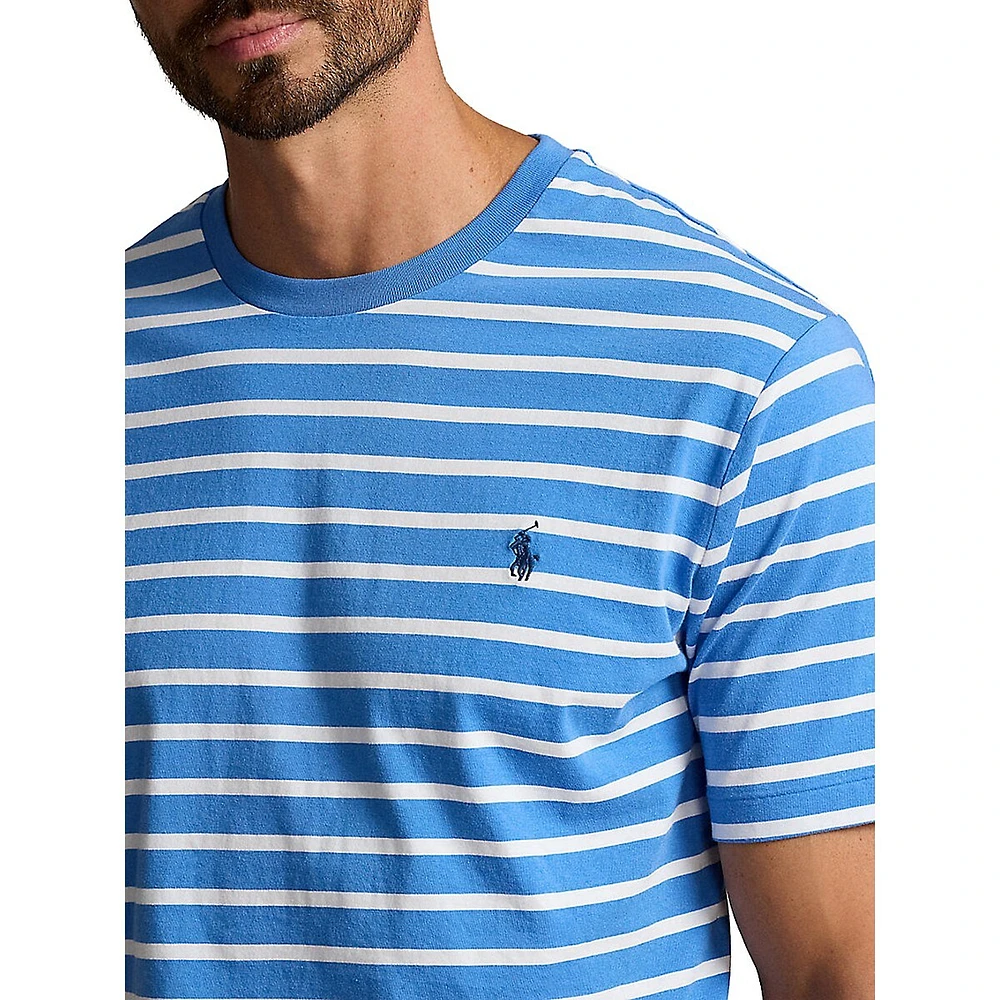 Big & Tall Striped Jersey T-Shirt