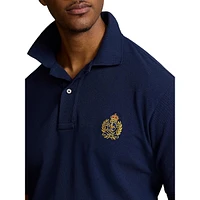 Big & Tall Triple-Pony Mesh Polo Shirt