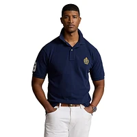 Big & Tall Triple-Pony Mesh Polo Shirt