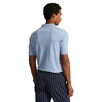 Polo en coton doux coupe classique