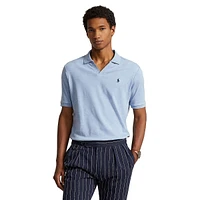 Polo en coton doux coupe classique