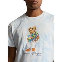 Classic-Fit Polo Bear Tie-Dye T-Shirt
