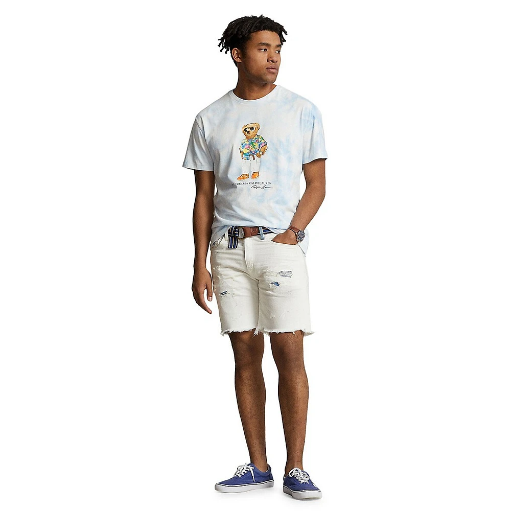 Classic-Fit Polo Bear Tie-Dye T-Shirt