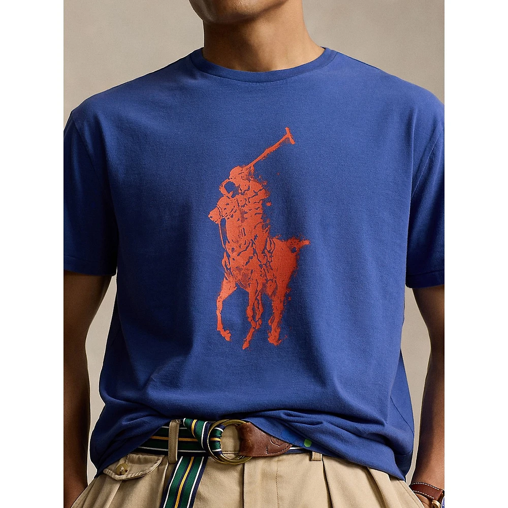 ​Classic-Fit Big Pony Jersey T-Shirt