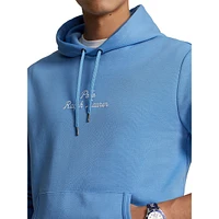 Double-Knit Logo Hoodie