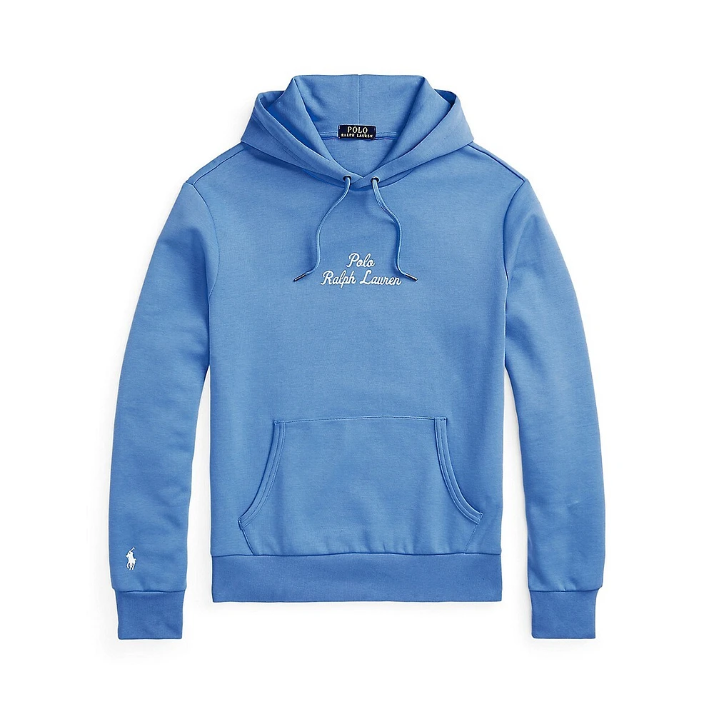 Double-Knit Logo Hoodie