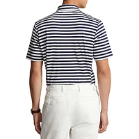 Classic-Fit Striped Polo Shirt