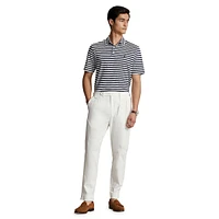 Classic-Fit Striped Polo Shirt