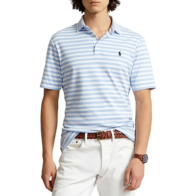 Classic-Fit Striped Polo Shirt