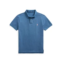 Classic-Fit Mesh Polo Shirt