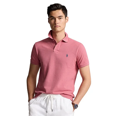 Custom Slim-Fit Iconic Mesh Polo Shirt