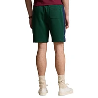 Double-Knit Side-Striped Shorts