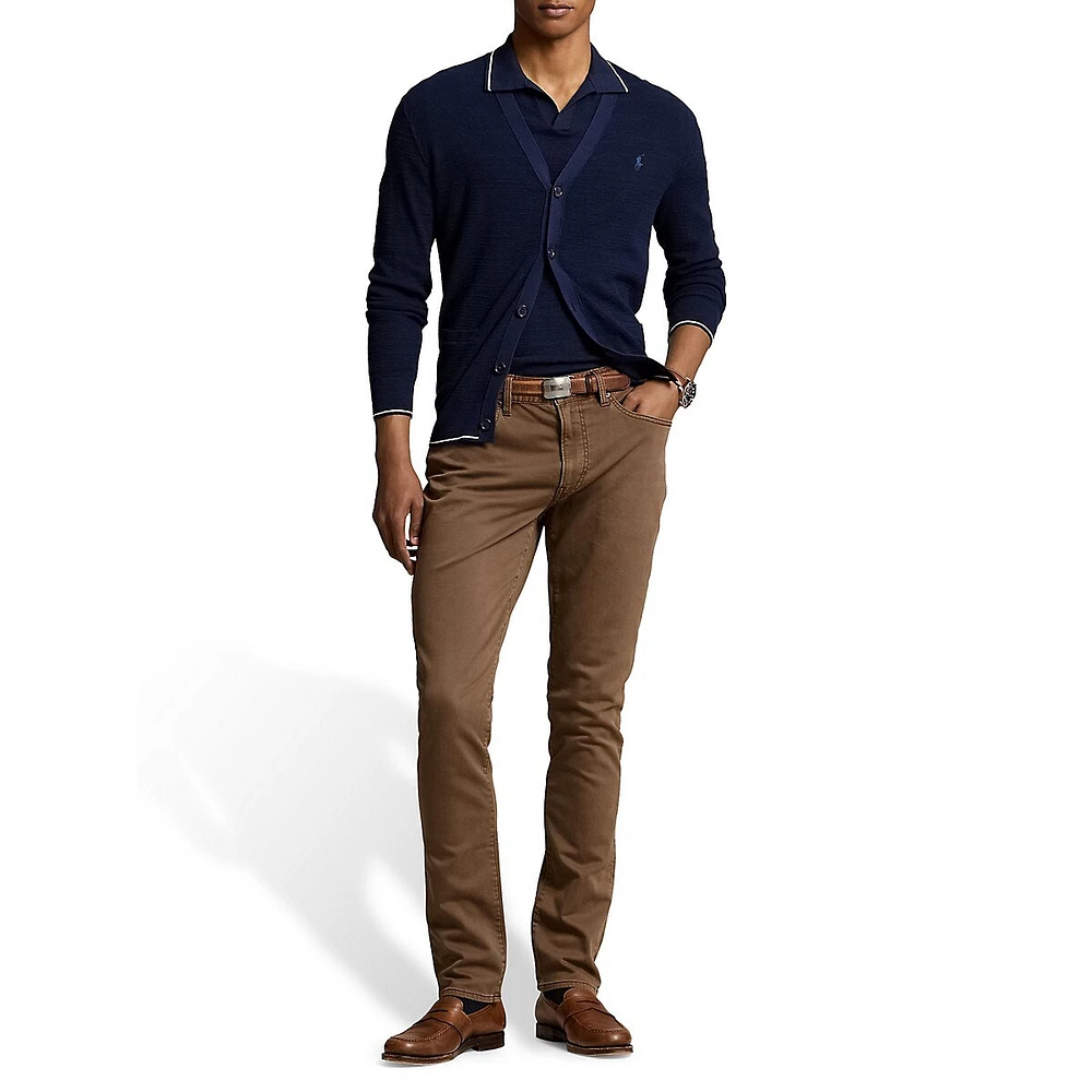 Sullivan Slim Knitlike Chino Pants