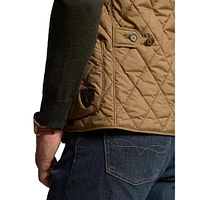 Diamond-Quilted Polyfill Utility Vest