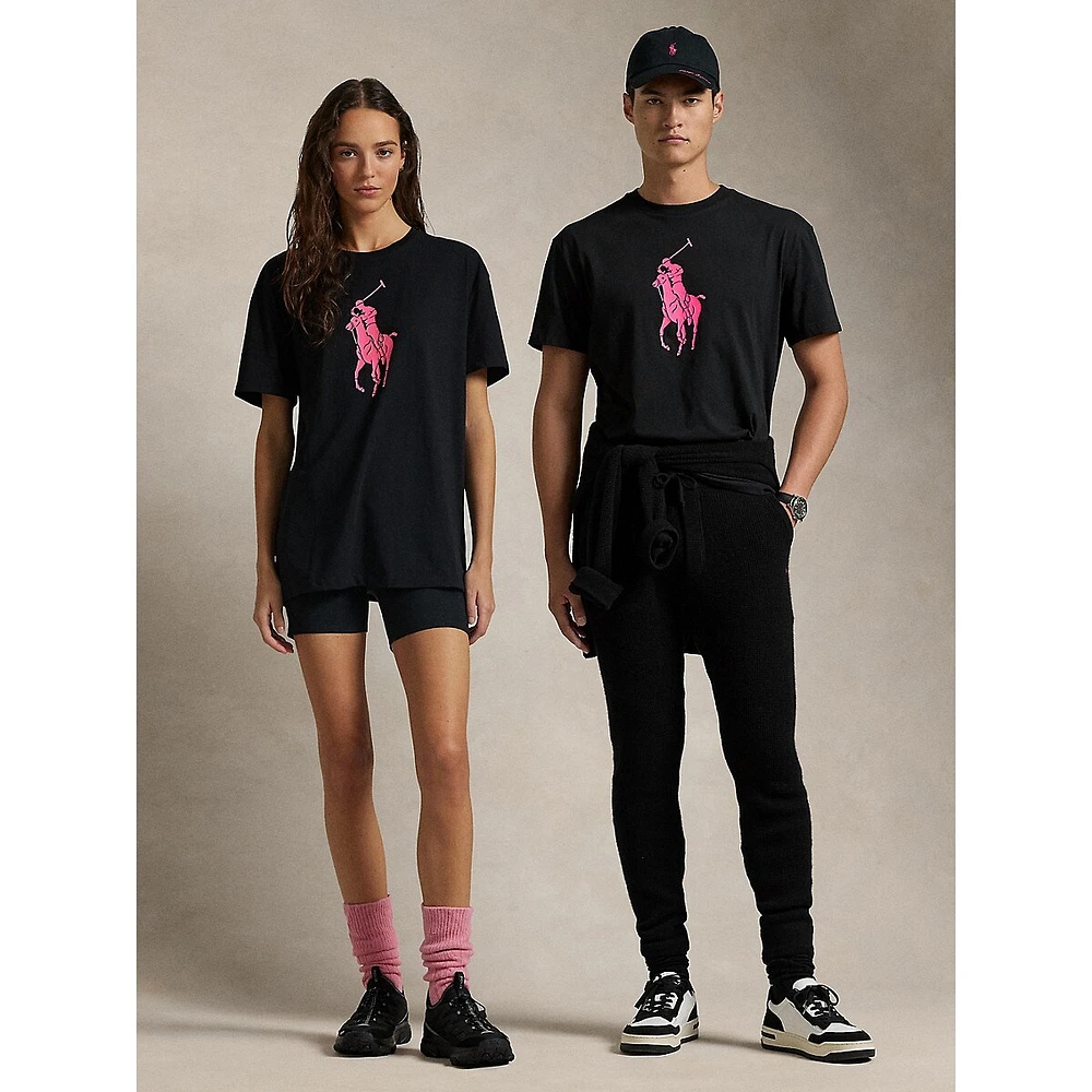 Unisex Pink Pony Graphic T-Shirt