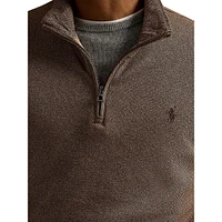 Luxury Jersey Herringbone Pullover