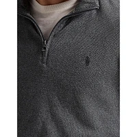 Luxury Jersey Herringbone Pullover